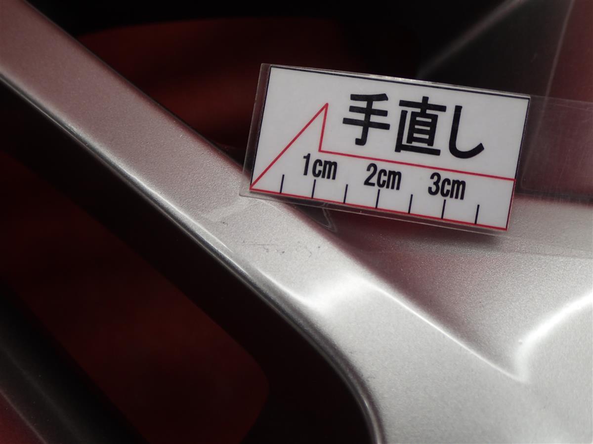 ブラック再塗装☆レクサス RX バージョンL純正 20インチ 8J IS30 