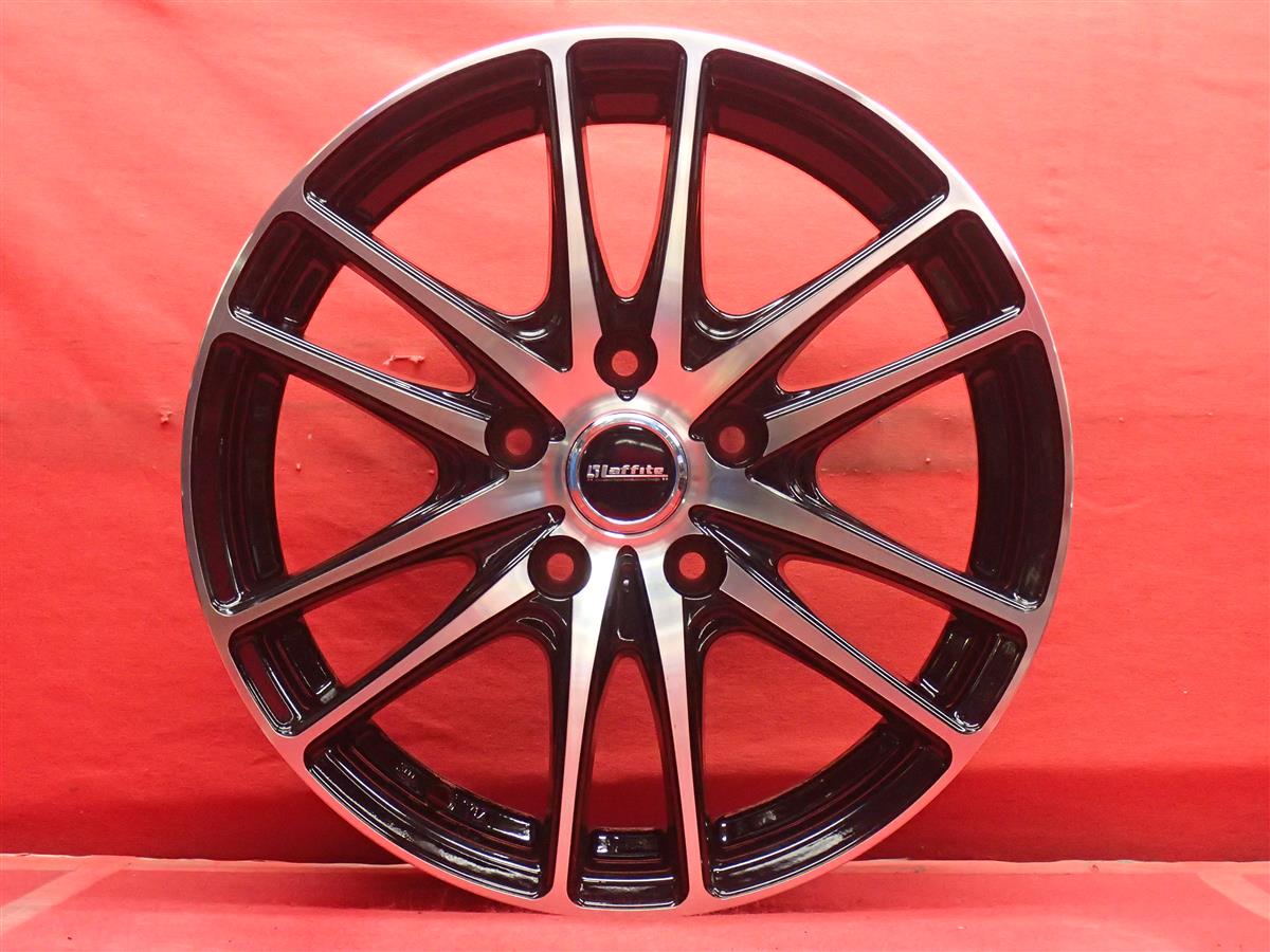 ホイール4本セット ブラックアウト済み Laffite ラフィット SK10