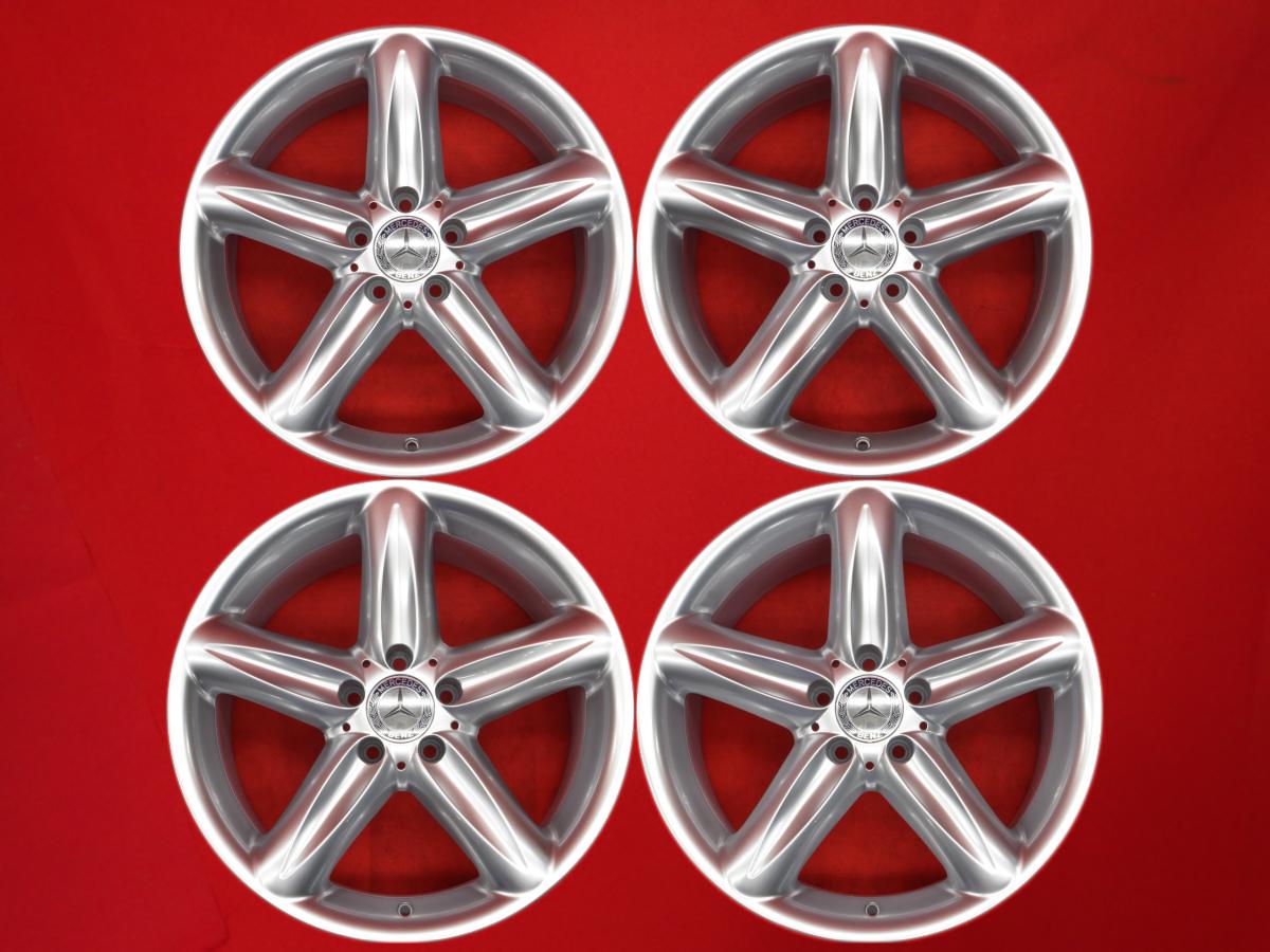 ベンツ　R231 SL純正18インチ ホイールセット タイヤ付き メルセデス・ベンツ SL(R230)前期純正18inch | 中古タイヤ・ホイール