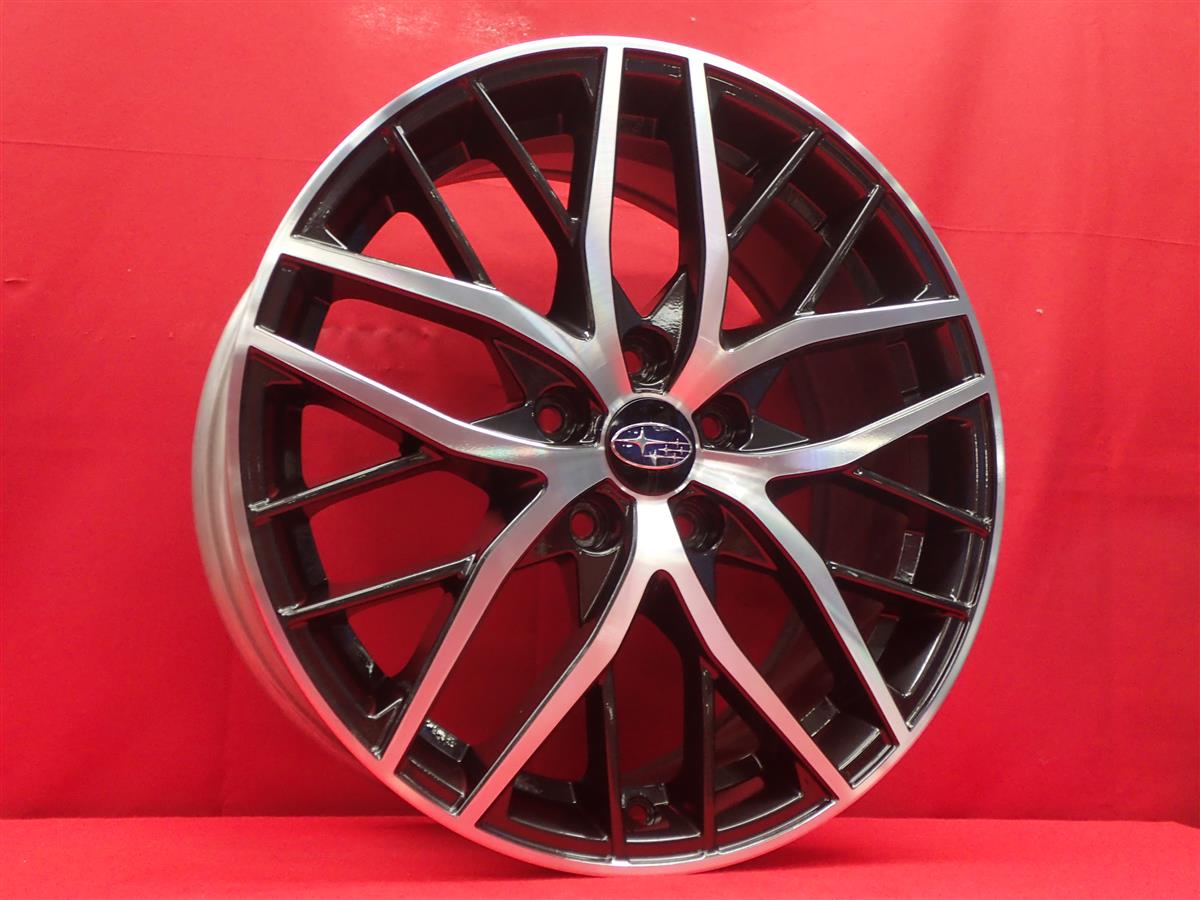 良好品】WRX S4 純正 18in 8.5J +55 PCD114.3 ナンカン