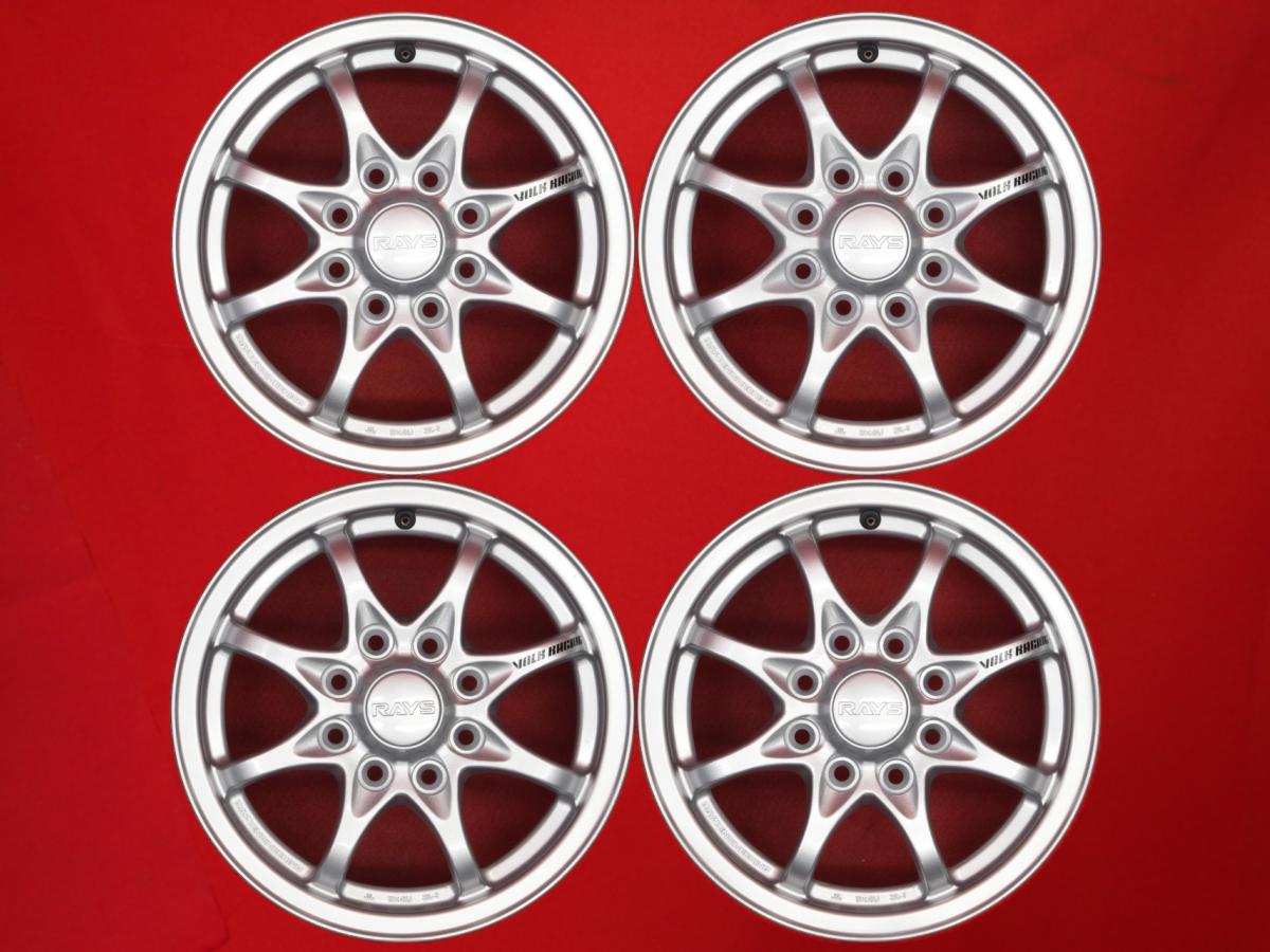 社外ホイール4本セット 13X5J ET38 4X100 165SR13 稀少 レトロ 管理 