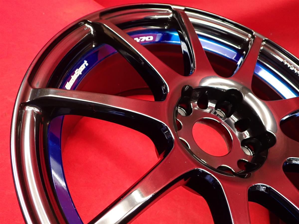 WEDS SPORT SA-70 17inch 8J offset+32mm PCD114.3mm-5H 重量