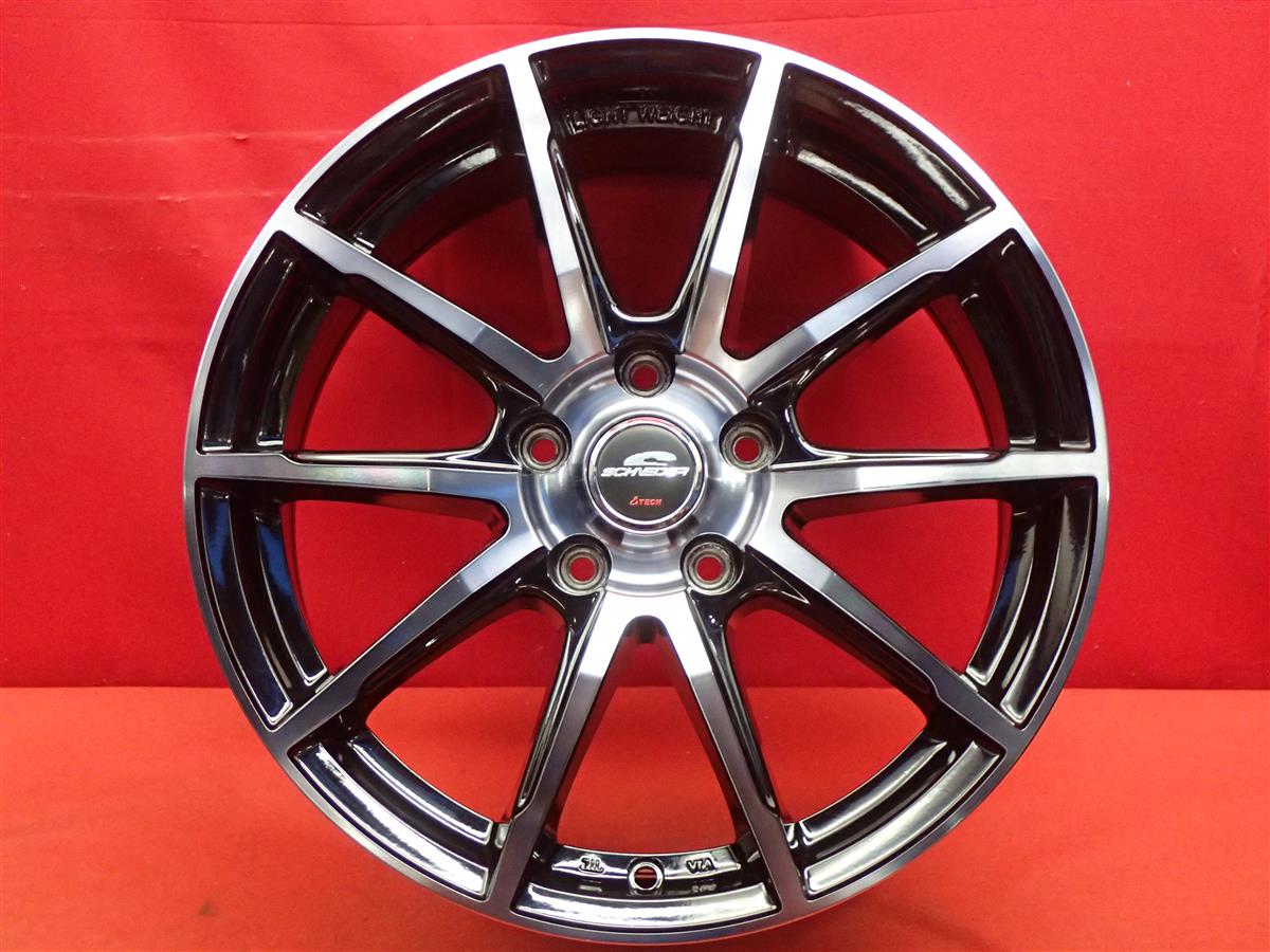 SCHNEIDER/DR-01 レガシィアウトバック BRF 3.6L アルミホイール4本 