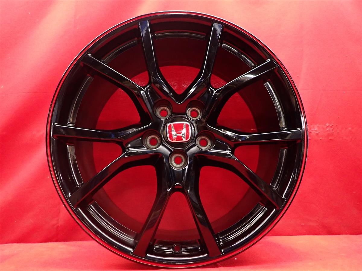 ◯1/2 ホンダ純正シビックタイプR FK8 アルミホイール＆タイヤ 1本価格◯ 美品 1本販売】ホンダ FK8 シビックタイプR 純正 20in 8.5J +60