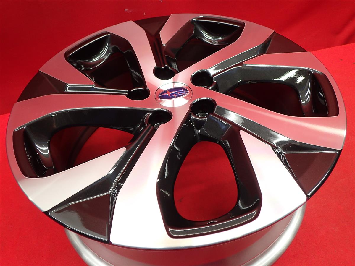A）SUBARU アウトバック BT5 リミテッドEX 新車外し ホイール2本
