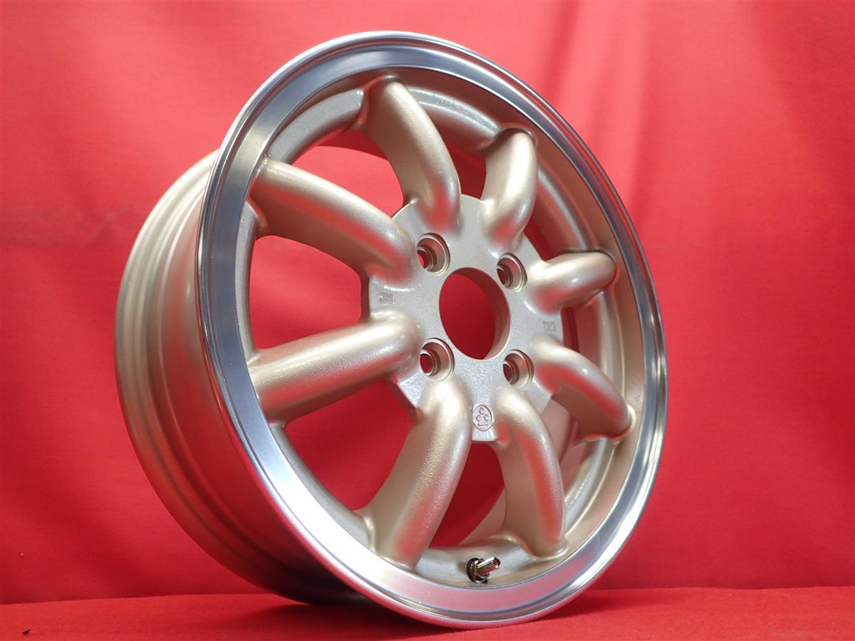 ガリキズなし ワタナベ PCD100 6J インセット不明(40位) 自動車 