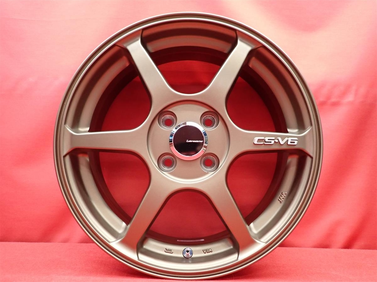 レアマイスター LEHRMEISTER CS-V6 ブロンズ 14 × 4.5J +45 100-4H