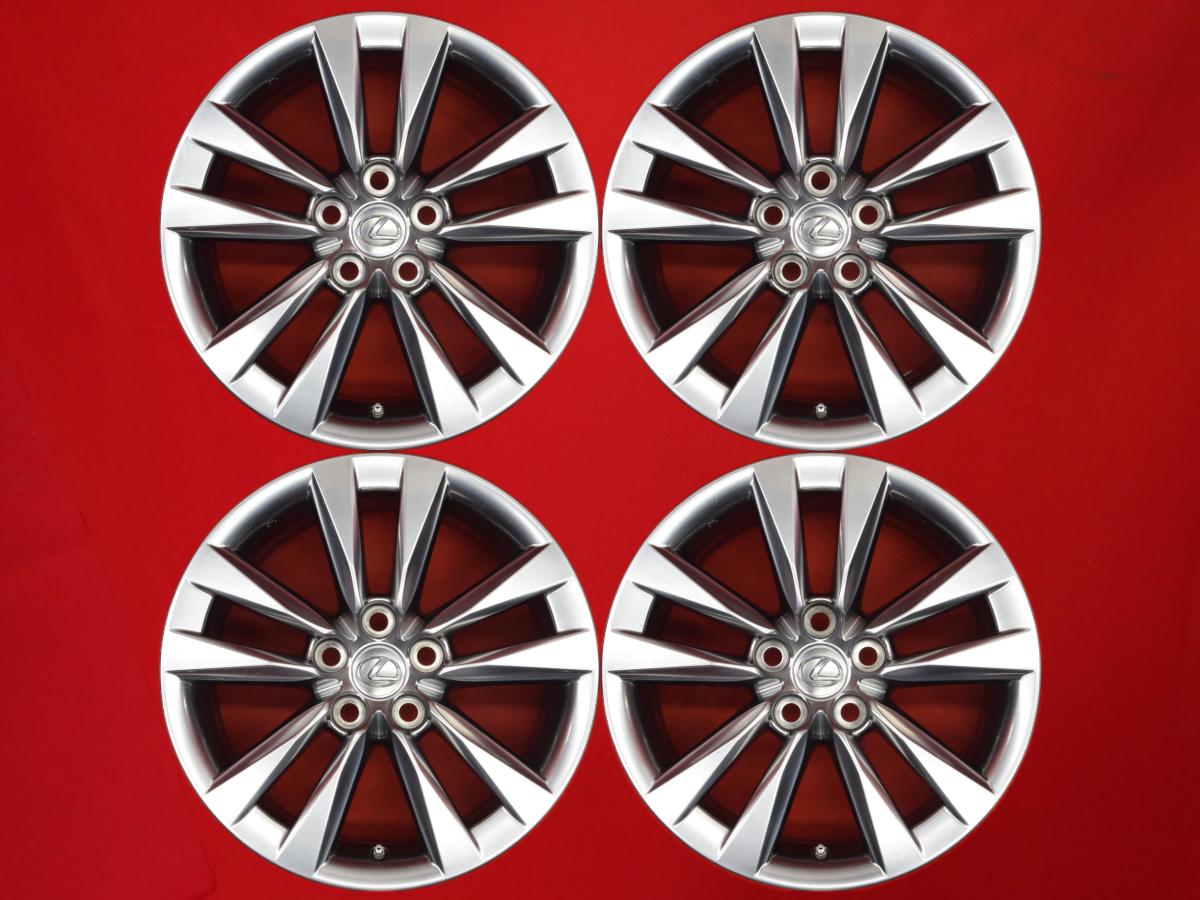 LEXUS レクサス LS600h バージョンS 純正 ホイール 4本 8J-19 PCD120 5穴 +35 ハブ60 aa19 : 太平タイヤ  Yahoo!ショッピング店 - 通販 - Yahoo!ショッピング