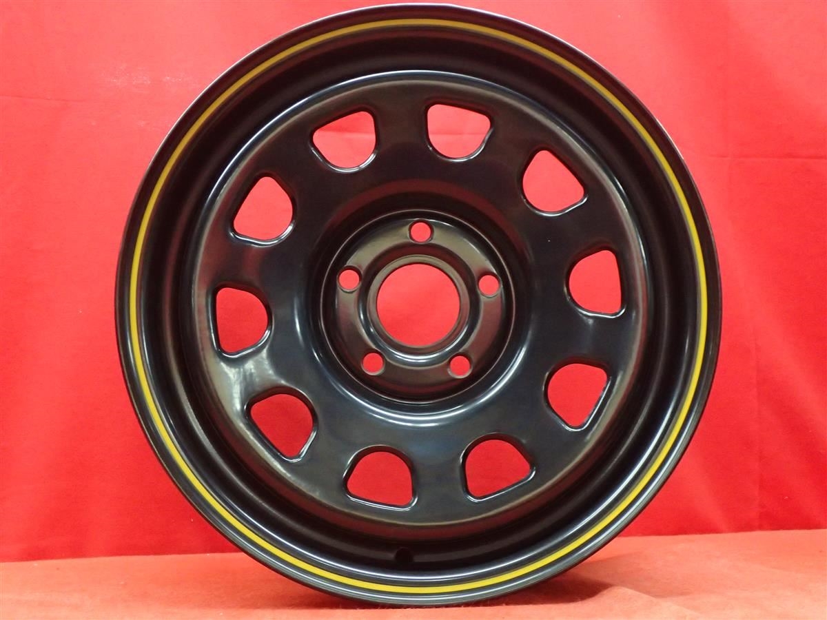 AWC デイトナホイール 15 7J 5穴 PCD127 タイヤ付き アストロ タイヤ付 Daytona デイトナ スチールホイール 7J 15インチ PCD127 5穴