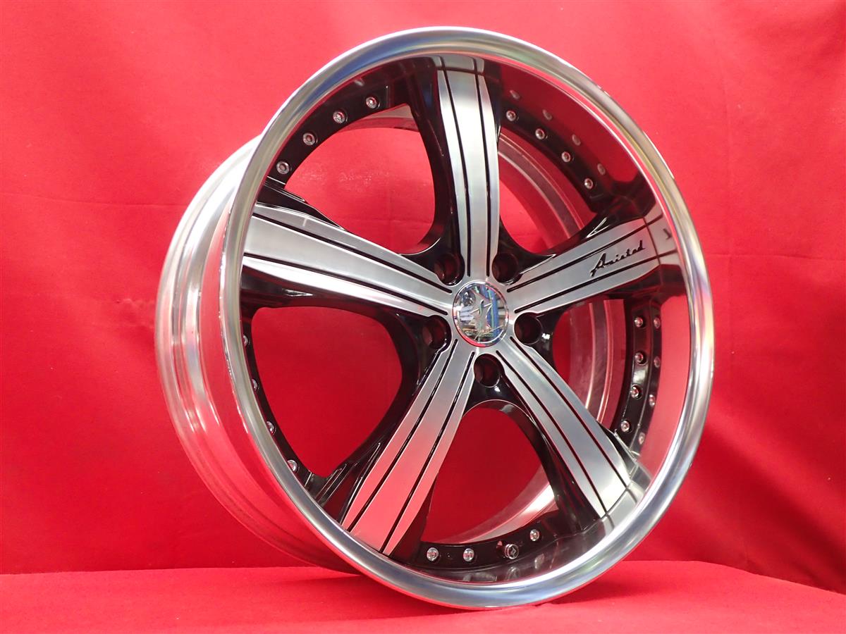 中古 アミスタッド タイヤホイールセット 4本セット 19インチ 8.5J +41 