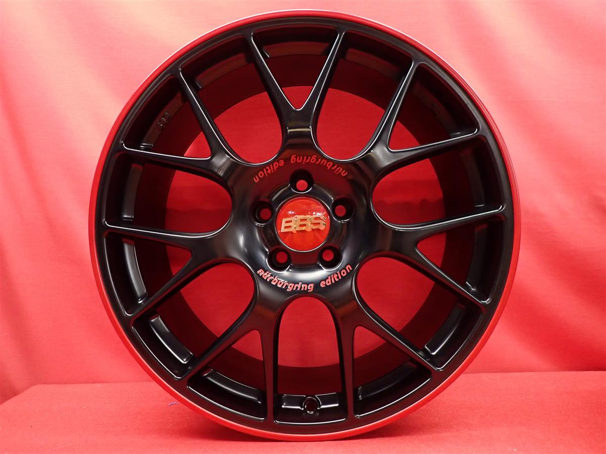 BBS　CH-R　黒赤　ミニチュア ホイール　オブジェ　専用大型台セット　新品 BBS CH-R ニュルブルクリンクエディション | 中古タイヤ・ホイール専門