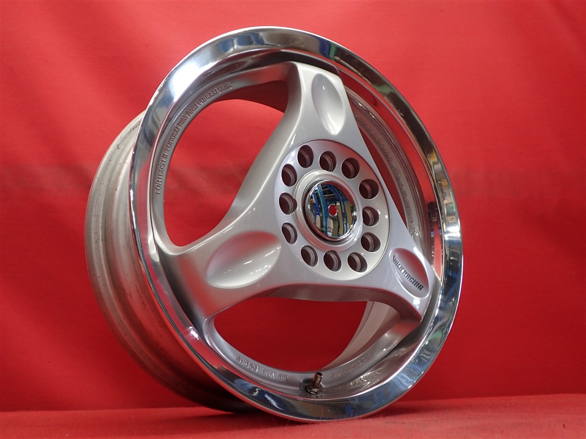 VOLK ボルク メッシュ 旧ロゴ 14inc 7J ピッチ114.3 4穴 深リム 旧車