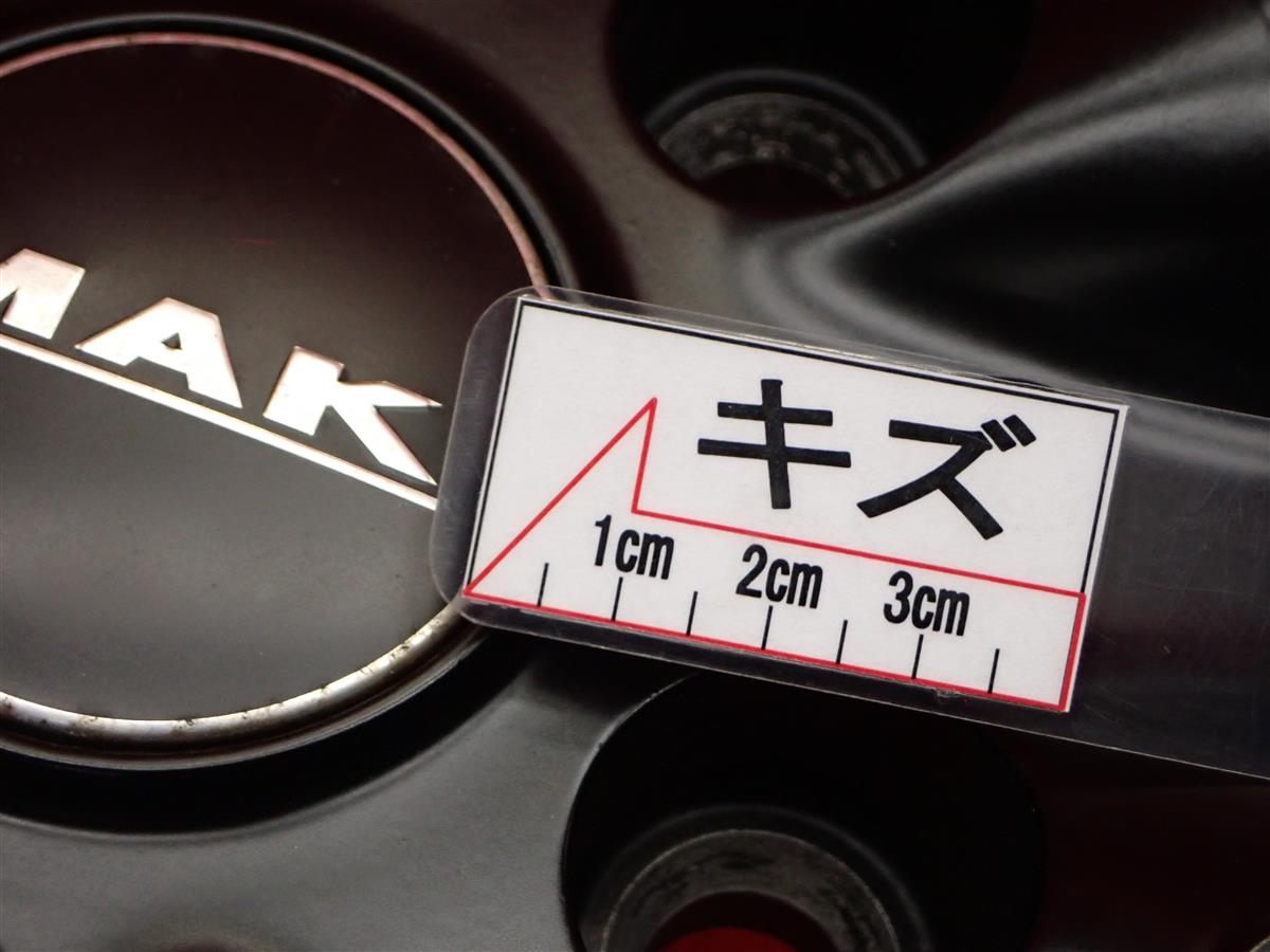 MAK(マック) 希少 きれい目 MAK ジャッキー 16インチ 5穴 112 6.5J 54 