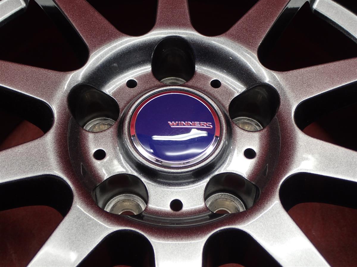 トヨタ bB 20系 WINNERS ウイナーズ CF-01 メタリックグレー ヨコハマ アドバン ネオバAD09 195/45R16 16インチ サマータイヤ ホイール セット 4本1台分 トヨタ bB 20系 WINNERS ウイナーズ CF-01 メタリックグレー ヨコハマ アドバン ネオバAD09 195/45R16 16インチ サマータイヤ ホイール セット 4本1台分