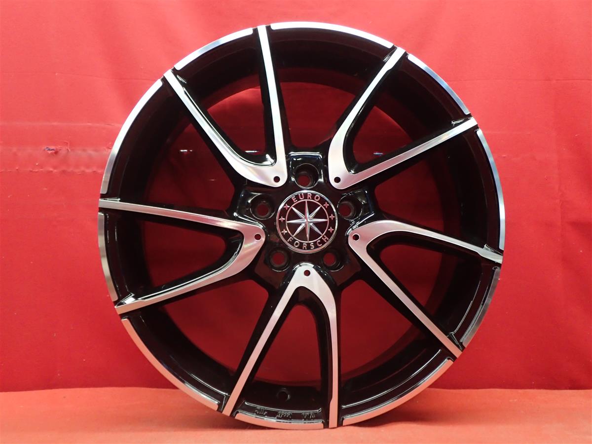バリ溝 美品】ユーロフォルシュ 18in 6.5J +44 PCD112 ヨコハマ アイスガード iG60 215/60R18 ベンツ EQA EQB  GLA GLB 純正サイズ 中古 スタッドレスタイヤホイールセット | パーツ販売ナンバーワン