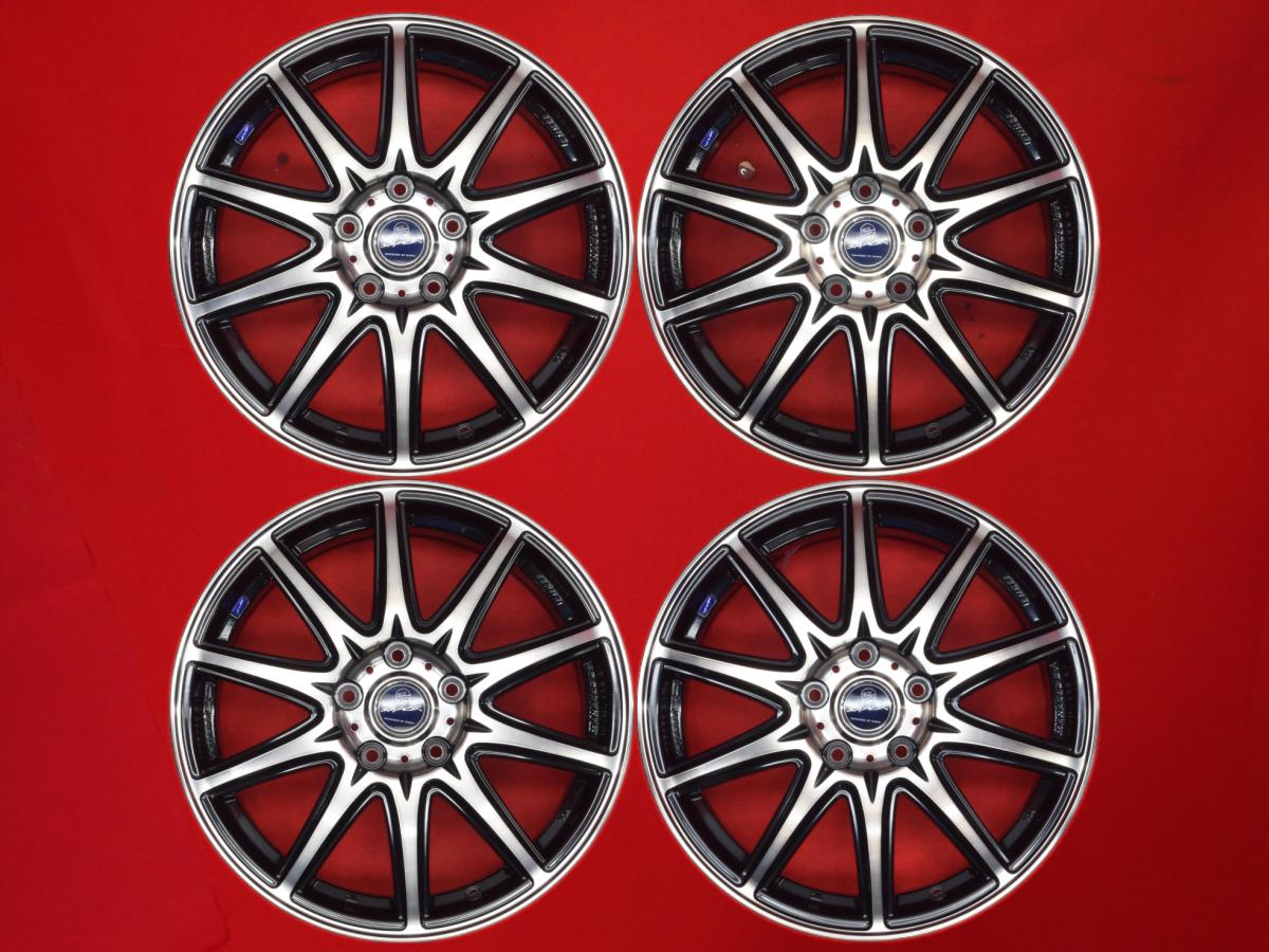 軽量モデル！ エコフォルム 7J 17インチ +53 厳つ 100/5H 4本SET！