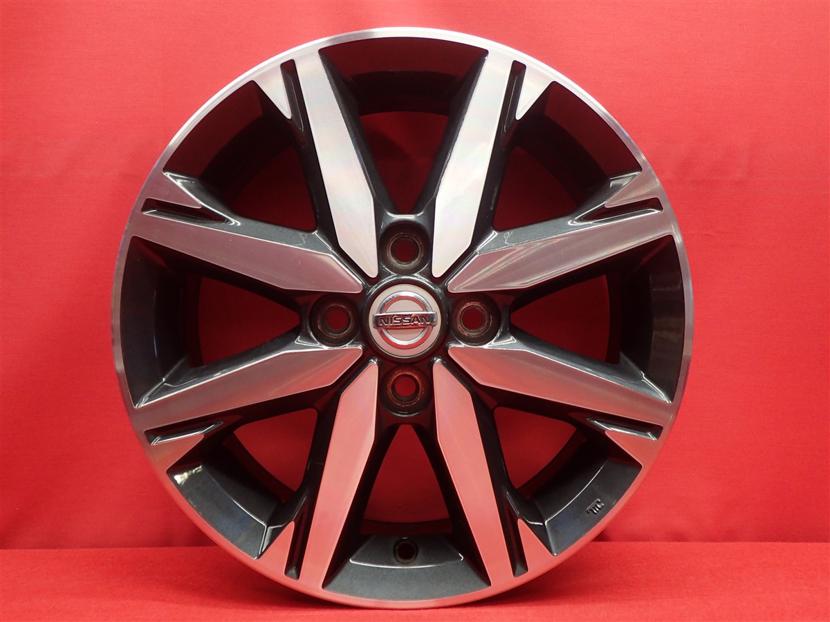 日産純正アルミホイール 14インチ 4.5J 4H-100 +46 1本 B44Aルークス