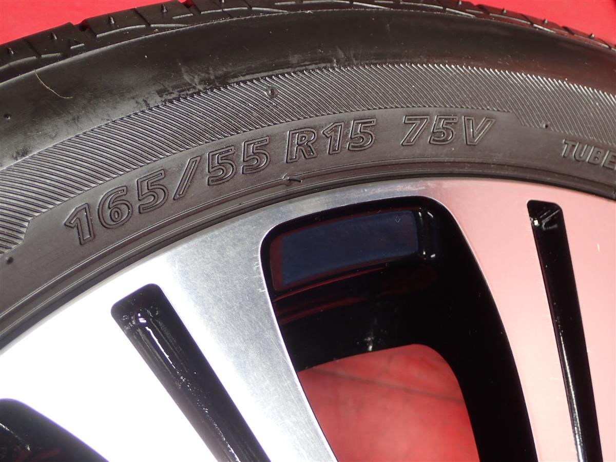 15年製 8分山以上!! ブリヂストン ネクストリー 155/65R13 4本 自動車