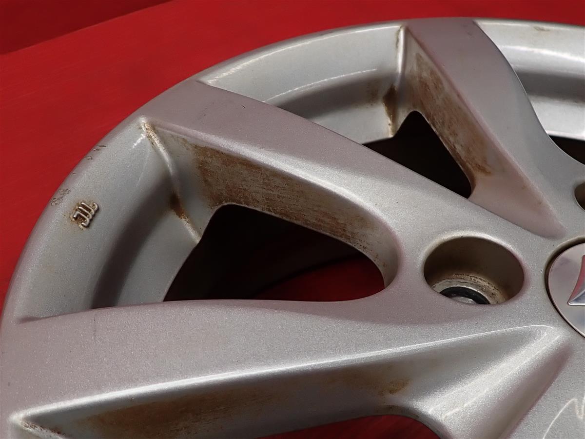 中古 スズキ純正 MH34S ワゴンR ホイール アルミ 15インチ 4.5J 4穴 4本 100
