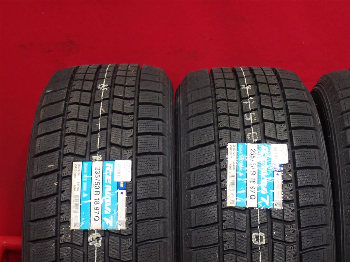 中古スタッドレス□235/50R18 4本□GOODYEAR アルファード ヴェル