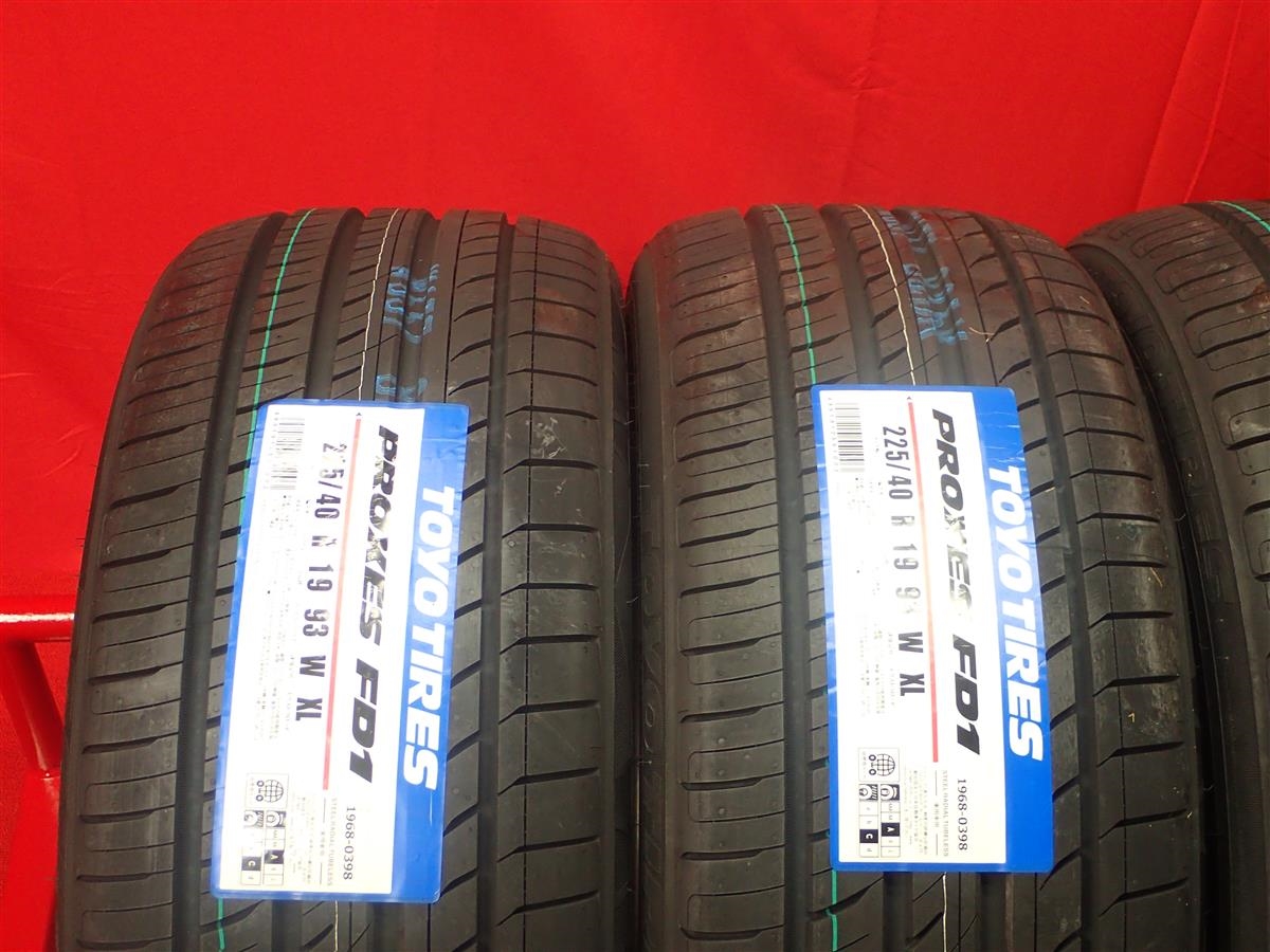 新品・トーヨー PROXES FD1 225/40R19 93W XL