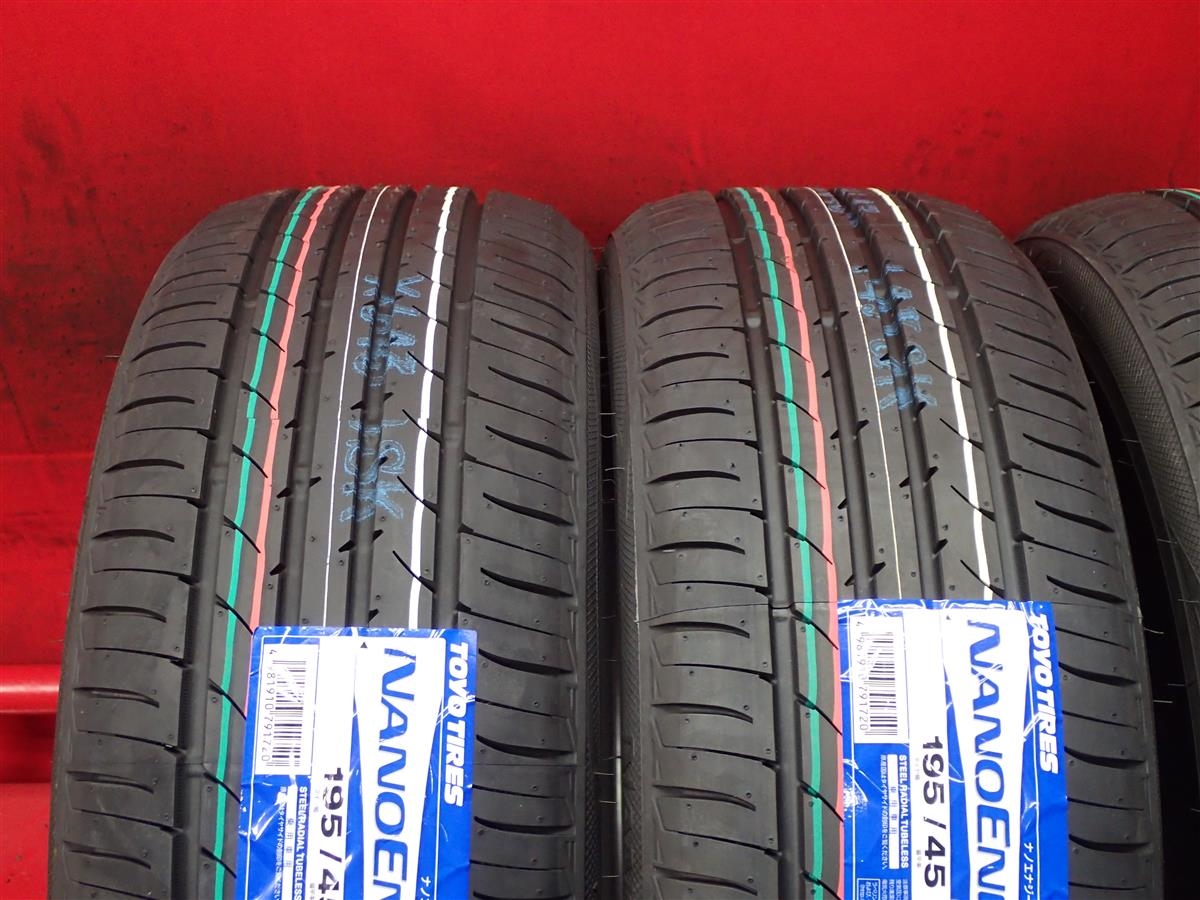 良好2023年製 トーヨー NANOENERGY3 PLUS 205/60R16 （トーヨー ナノ 