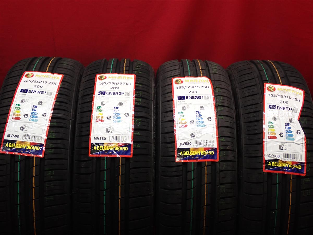 4本セット 165/50R16 タイヤ サマータイヤ MINERVA ミネルバ F209
