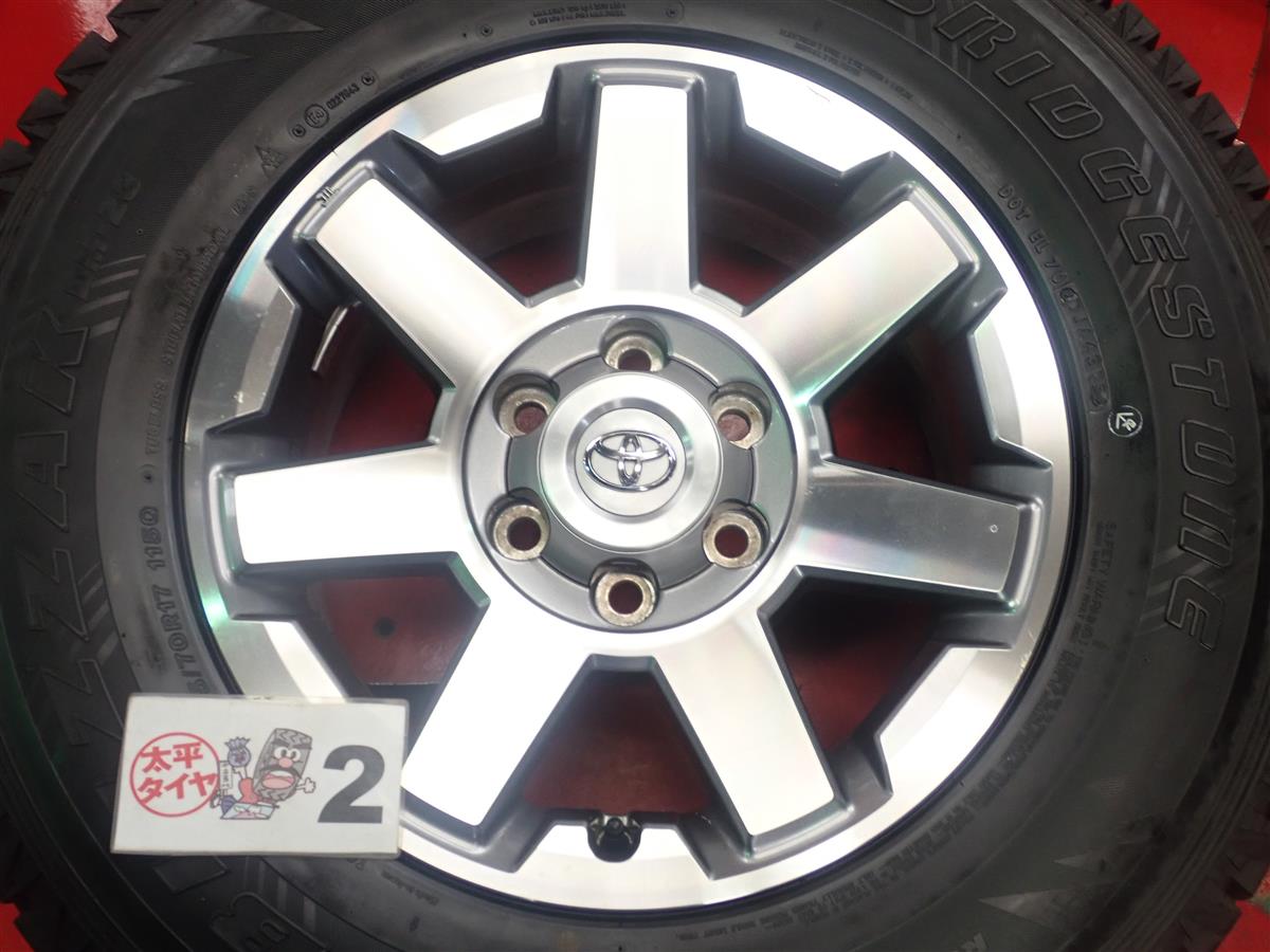 FJクルーザー 純正オプション ブリヂストン ブリザック DM・Z3 | 中古 
