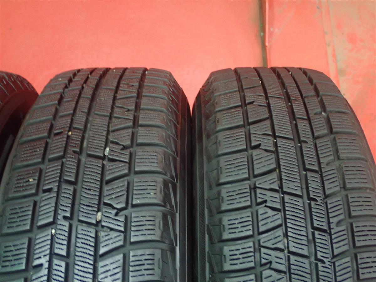 マーチ (K13)純正スチール フルホイールキャップ付 ヨコハマ アイス 
