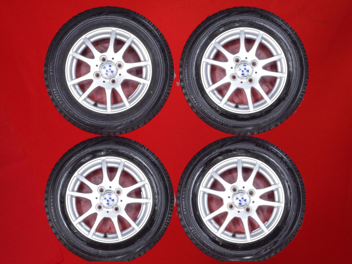 ワタナベ風13インチアルミホイール タイヤ 155/65R13 4本セット