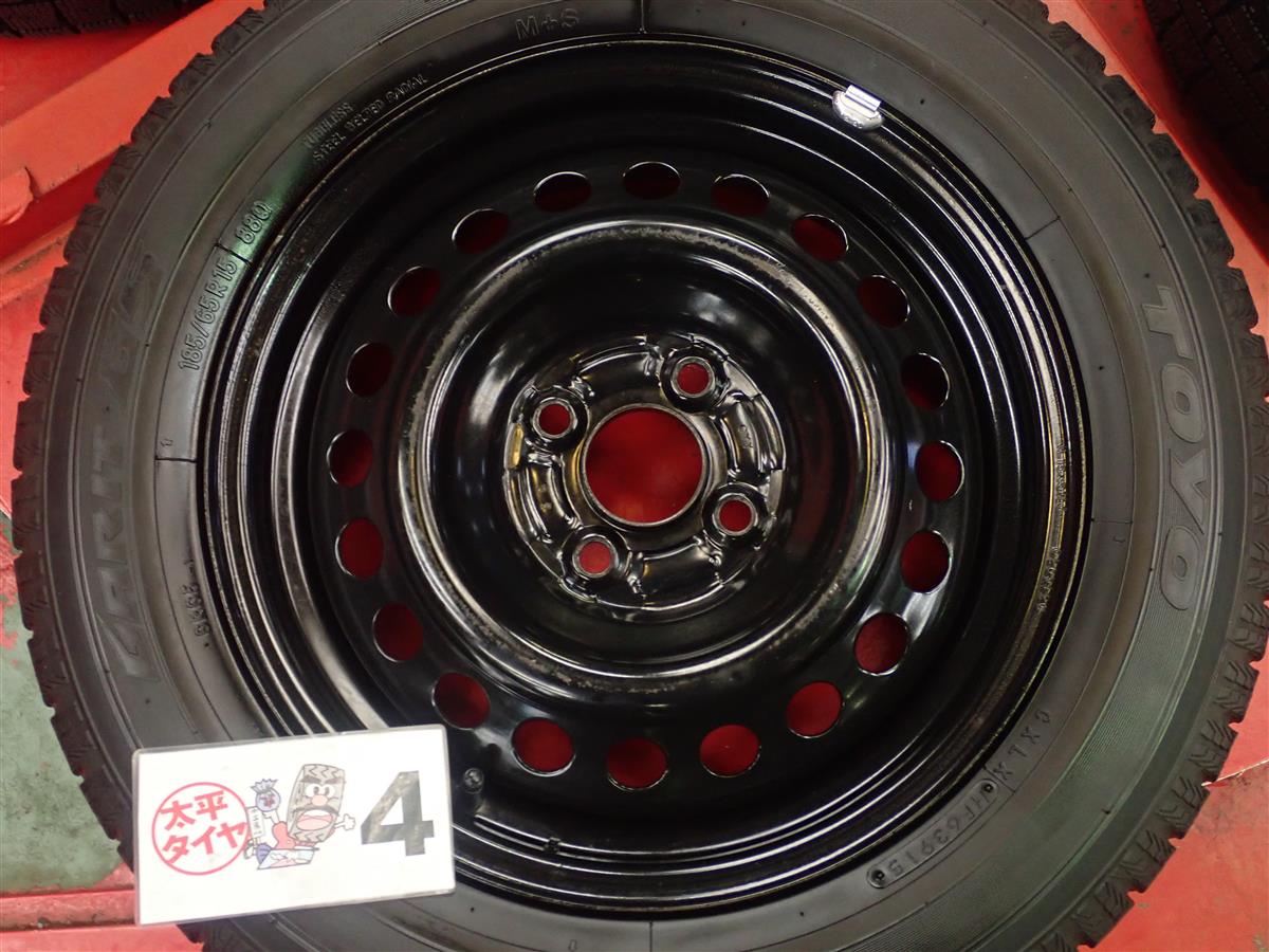 フリード (GB3/GB4/GP3)純正スチール(フルホイールキャップ付