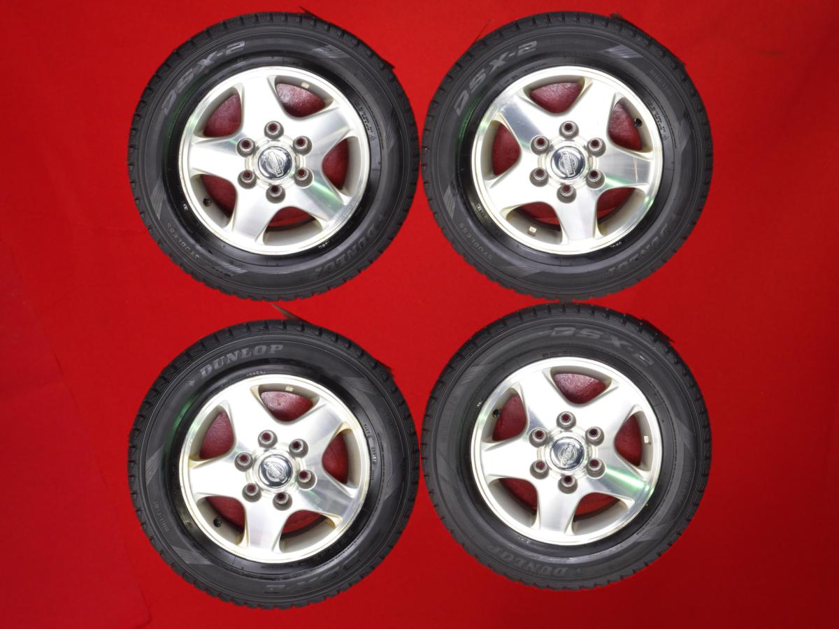 E51後期エルグランドライダー純正メッキホイールスタッドレス