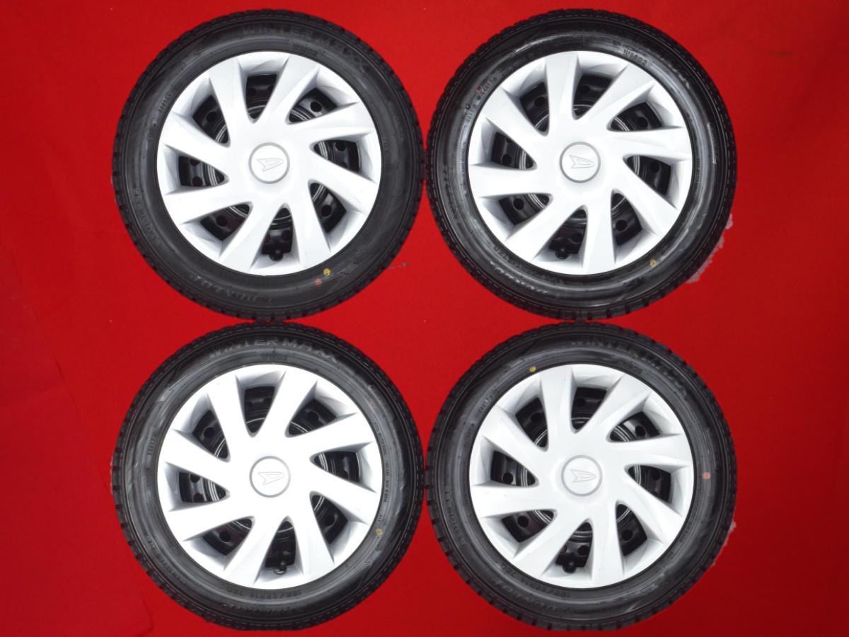 中古 ダンロップスタッドレスタイヤセット155/65R14 NBOX