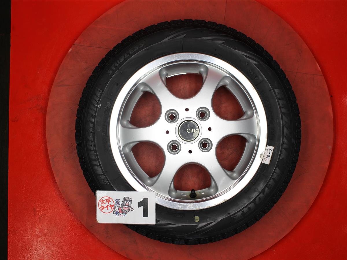Citta(シッタ) NC6 ブリヂストン ブリザック REVO GZ | 中古 Citta(シッタ) NC6 ブリヂストン ブリザック REVO GZ | 中古